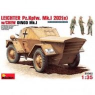 Figuras Leichter Pz. Kpfw. Mk 1 202 (e). w/crew, escala 1/35