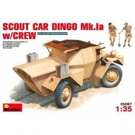 Scout Car Dingo Mk 1a w/crew  Escala 1:35