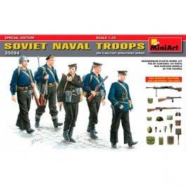 Figuras Soviet Naval Troops. Special Edition 1/35