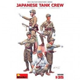 Figuras Japanese Tank Crew. escala 1/35