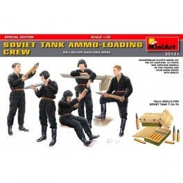 Soviet Tank Ammo-Loading Crew Set. Special Edition, escala 1/35