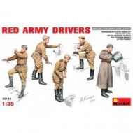 Figuras Red Army Drivers, escala 1/35
