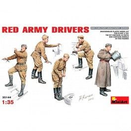 Figuras Red Army Drivers, escala 1/35