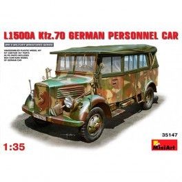 Coche  L1500A (Kfz.70) German Personnel Car, escala 1/35