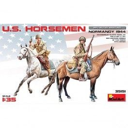 Figuras U.S. Horsemen. Normandy 1944, escala 1/35