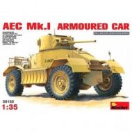 Vehículo AEC Mk 1 Armoured Car, escala 1/35