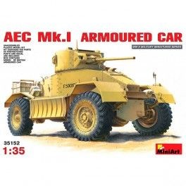 Vehículo AEC Mk 1 Armoured Car, escala 1/35