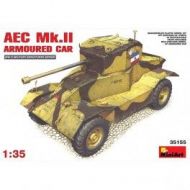 Vehículo AEC Mk 2 Armoured Car. Escala 1/35