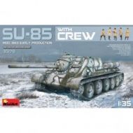 Tanque SU-85 Mod 43 Early Production with Crew  Escala 1/35