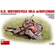 Moto+Figura US WLA with Rifleman. Escala 1/35