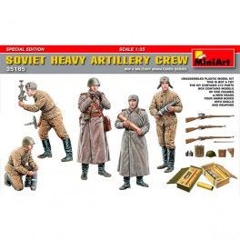 Figuras Soviet Heavy Artillery Crew.Special Edition, escala 1/35