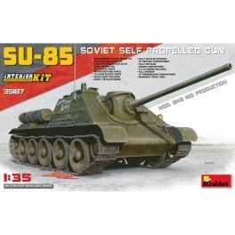 Tanque SU-85 Mod 1943 Mid Production.Interior Kit  Escala 1/35