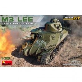 Tanque M3 Lee Early Production Interior Kit  Escala 1:35