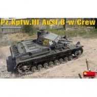 Tanque Pz.Kpfw.3 Ausf.B +Crew. Escala 1/35
