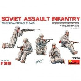 Figuras Soviet Assa Infantry Winter. Escala: 1/35