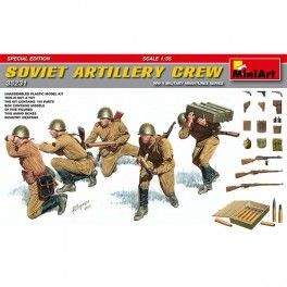 Figuras Soviet Artillery Crew Sp.Ed. Escala: 1/35