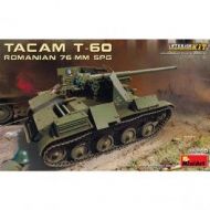 Tanque Romanian 76-mm SPG Tacam T-60 Interior Kit, escala 1/35
