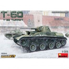 Tanque T-60  (T-30 Turret)  Interior Kit, escala 1/35