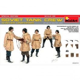 Figuras Soviet Crew Winter Unif. SE. Escala: 1/35