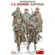 U.S. Soldiers Rainwear. Escala 1/35