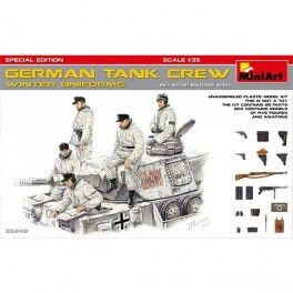Figuras Germ Crew Winter Uniform SE. Escala: 1/35