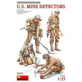 Maqueta MiniArt U.S. Mine Detectors. Escala 1/35