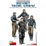 Figuras Soviet Tank Crew (for Flame Tanks & Heavy Tanks of Breakthrough), escala 1/35