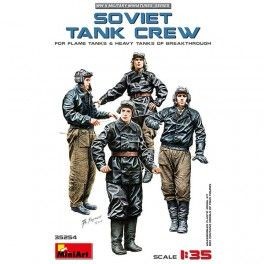 Figuras Soviet Tank Crew (for Flame Tanks & Heavy Tanks of Breakthrough), escala 1/35