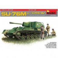 Maqueta Tanque SU-76M Crew Special Edition. Escala 1/35