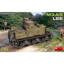 Tanque  M3A5 Lee. Escala 1/35.