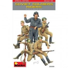 Figuras Soviet Soldiers Riders SpEd. Escala: 1/35