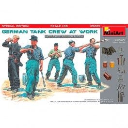 German Tank Crew at Work. Special Edition, escala 1/35