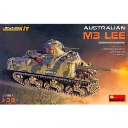 Tanque Australian M3 Lee. Interior Kit Escala 1/35