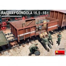 Railway Gondola 16,5-18 t. Escala: 1/35