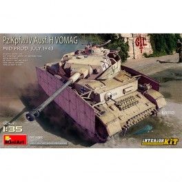 Pz.Kpfw.IV Ausf. H Vomag. Mid Prod. 1943 Interior Kit. Escala 1/35