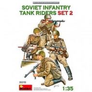 Soviet Infantry Tank Riders SET 2. Escala 1:35