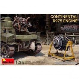 Continental R975 Engine Motor. Escala