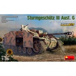 Sturmgeschutz III Ausf 43 I.K.  Escala: 1/35