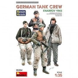 Figuras German Tank Crew 43. Escala 1/35