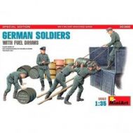 Figuras Germ Soldiers Fuel Drums Sp.Ed.Escala 1/35