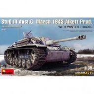 StuG III Ausf G 43 Alkett Prod Winter Tracks Interior Kit. Escala 1/35