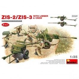 ZIS-2/ZIS-3 Limber Crew 2IN1. Escala 1/35
