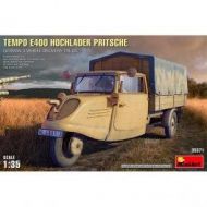 Tempo E400 Hochlader Pritsche Germ 3-Wheel escala 1/35