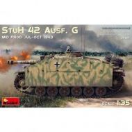 Tanque StuH 42 Ausf. G Mid Prod Jul-Oct 1943 1:35