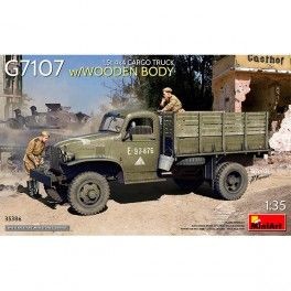 G7107 1,5t 4x4 Truck Wood Body. Escala 1/35