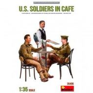 Figuras U.S. Soldiers In Café. Escala 1/35