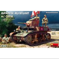 TANQUE JAPANESE M3 STUART W/ CREW 1/35