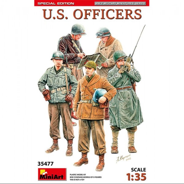 FIGURAS U.S.OFFICERS. SPECIAL EDITION 1/35