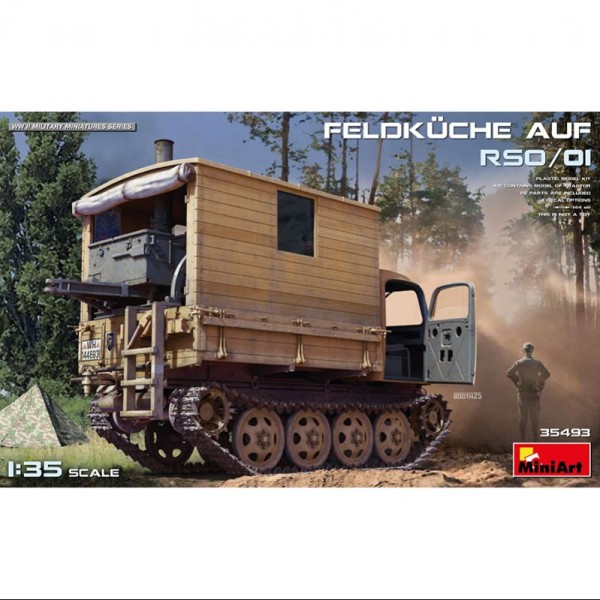 VEHÍCULO MILITAR FELDKUCHE AUF RSO/01 1/35
