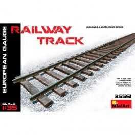 Accesorios Railway Track (European Gauge), escala  1/35